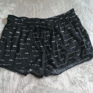 Black Target Xhilaration Sleeping Shorts